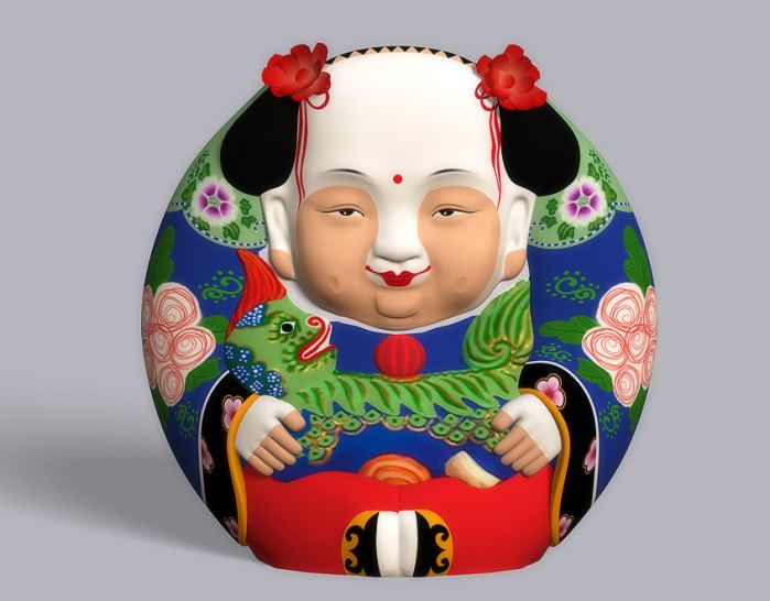 Huishan Clay Figurines: A Lump of Black Mud Shaped into the Auspicious ‘Da A Fu’