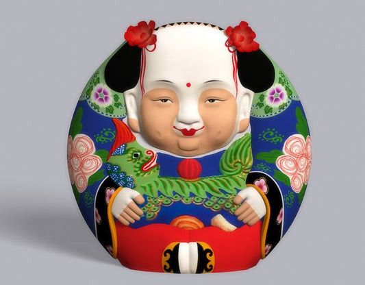 Huishan Clay Figurines: A Lump of Black Mud Shaped into the Auspicious ‘Da A Fu’